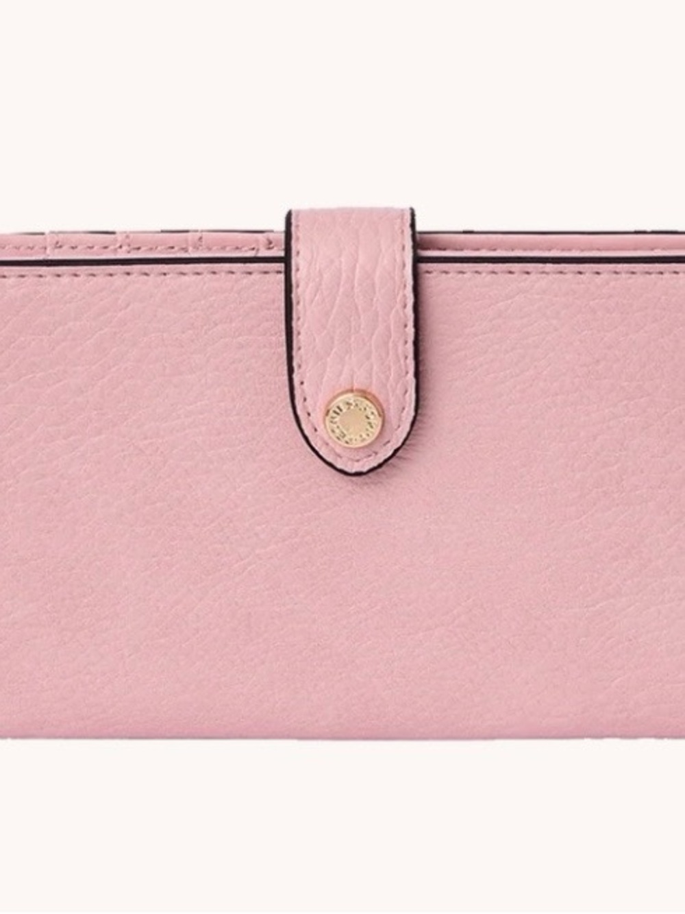 Poppy & Peonies Go Anywhere wallet in Peony Pink
